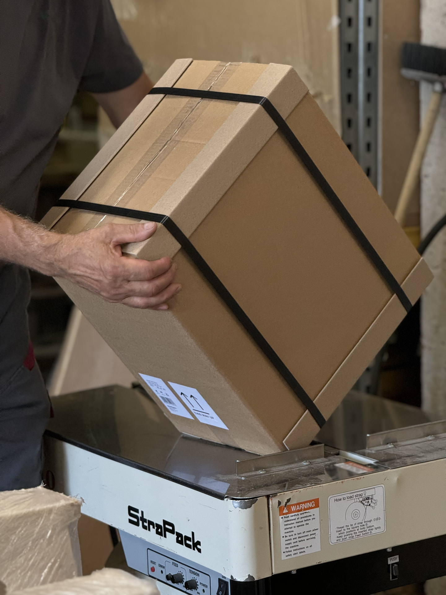 Delivery and assembly