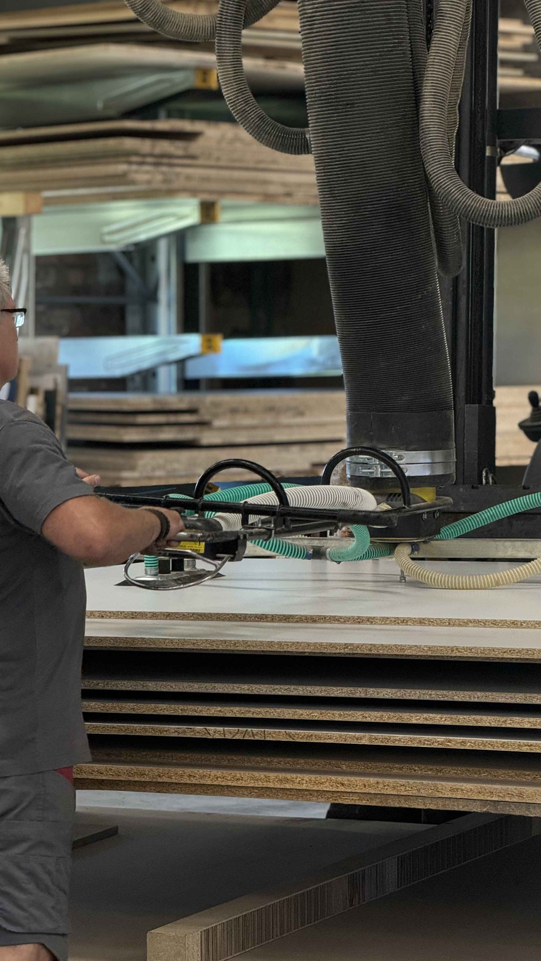 CNC manufacturing floor